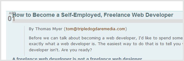 how to become a successful freelance web developer